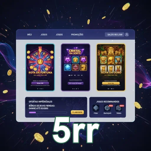 Ilustração de Interface Simples para Jogar