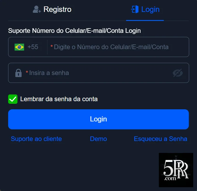 Logotipo da 5rr destacando cashback em serviços VIP